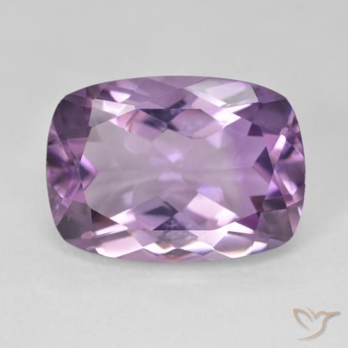 12.30ct 天然 紫色紫罗兰色 紫水晶, 软垫, VVS-VS