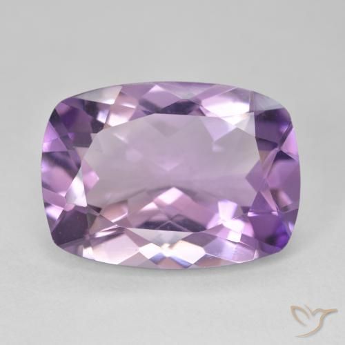 11.51ct 天然 粉紫罗兰色 紫水晶, 软垫, VVS