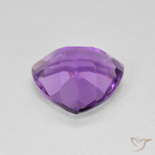 2.78克拉天然紫水晶，胖三角形，VVS-VS