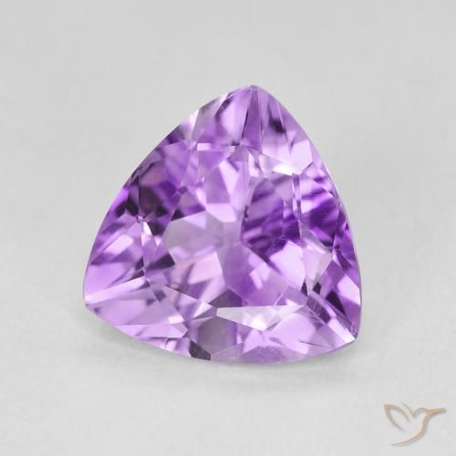 2.71克拉天然紫水晶，胖三角形，VVS-VS