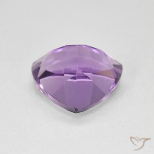 2.95克拉天然紫水晶，胖三角形，VVS-VS