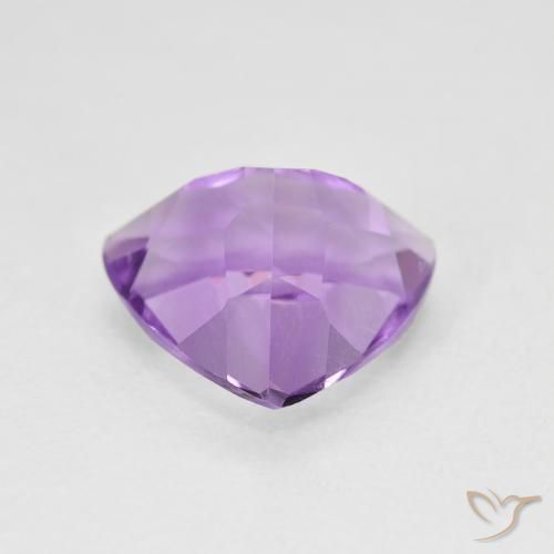 2.80克拉天然紫水晶，胖三角形，VVS-VS