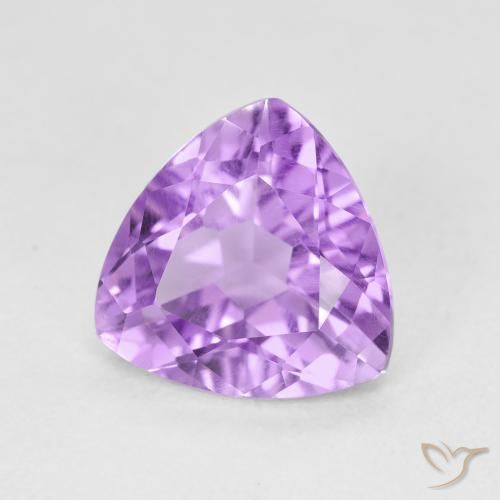 2.79克拉天然紫水晶，胖三角形，VVS-VS