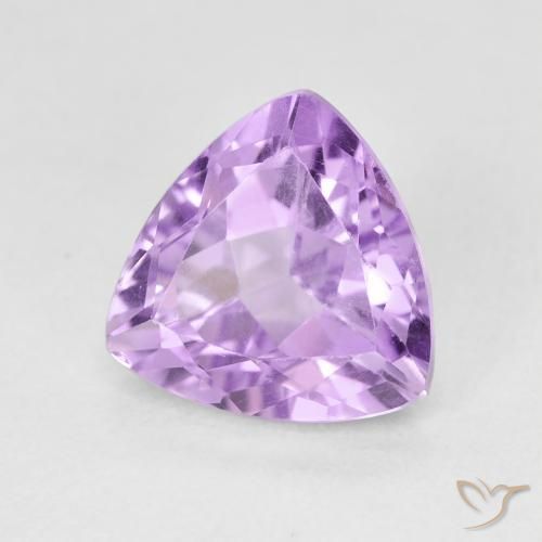 3.15克拉天然紫水晶，胖三角形，VS
