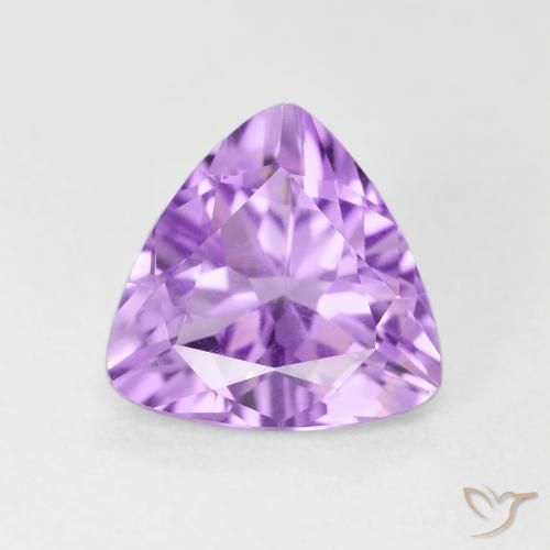 2.79ct 天然 淡粉紫 紫水晶, 胖三角形, VVS-VS