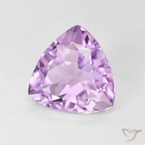 3.03克拉天然紫水晶，胖三角形，VVS-VS