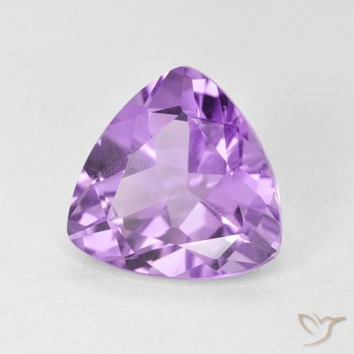 2.79克拉天然紫水晶，胖三角形，VVS-VS