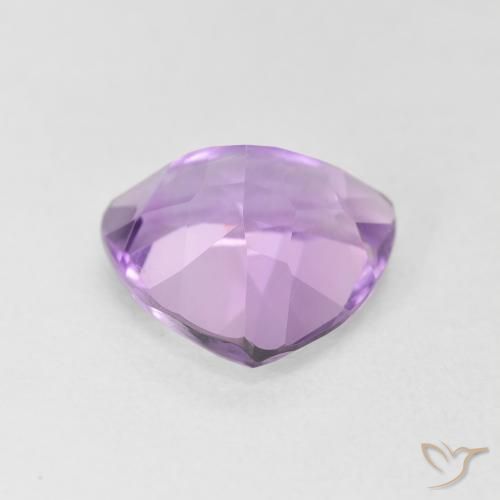 2.84克拉天然紫水晶，胖三角形，VVS-VS