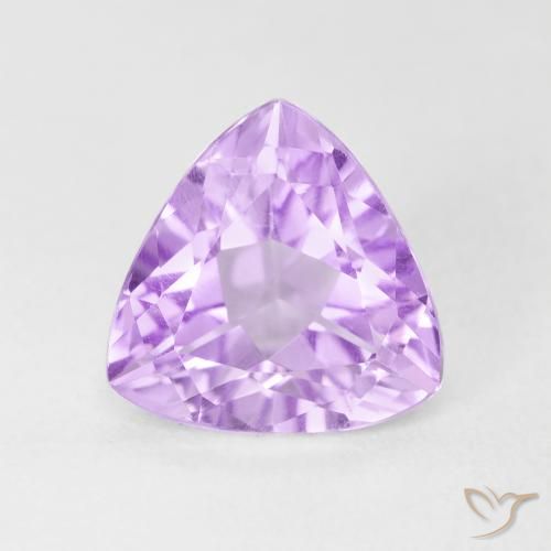 3.02ct 天然 鸢尾紫 紫水晶, 胖三角形, VVS-VS