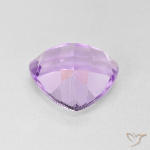 3.02克拉天然紫水晶，胖三角形，VVS-VS