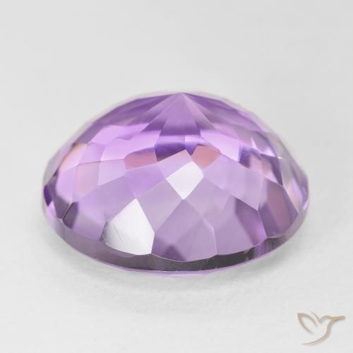 13.78克拉天然紫水晶，圆形的，VVS