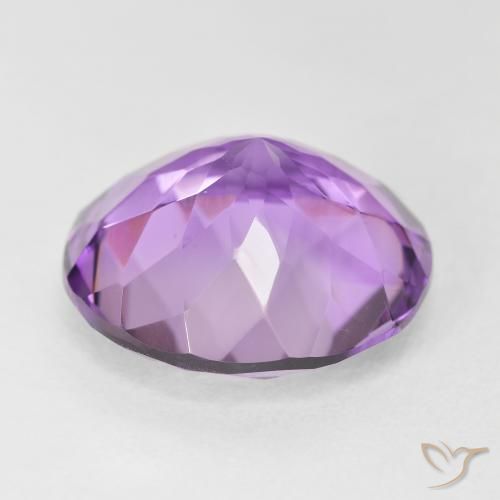 10.14克拉天然紫水晶，圆形的，VVS