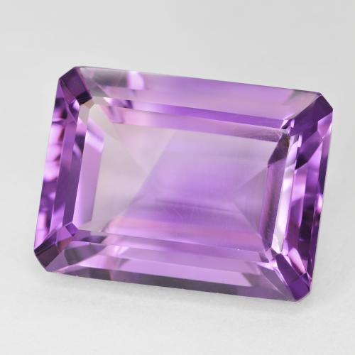 22.11克拉天然紫水晶，八边形，VVS