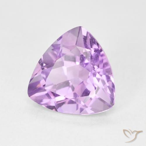 2.91克拉天然紫水晶，胖三角形，VVS