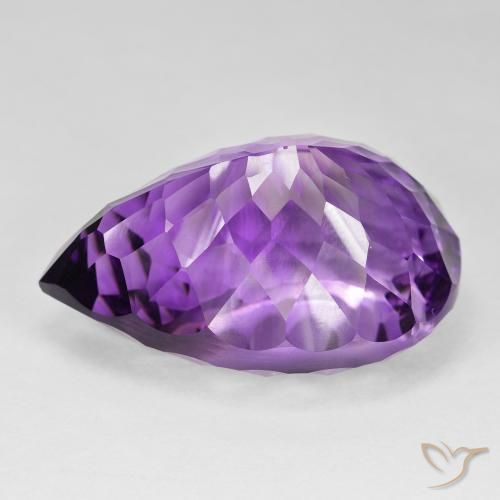 79.45克拉天然紫水晶，梨形，VVS