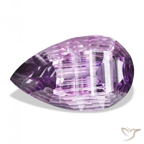 41.61ct 天然 中紫 紫水晶, 梨形, VVS