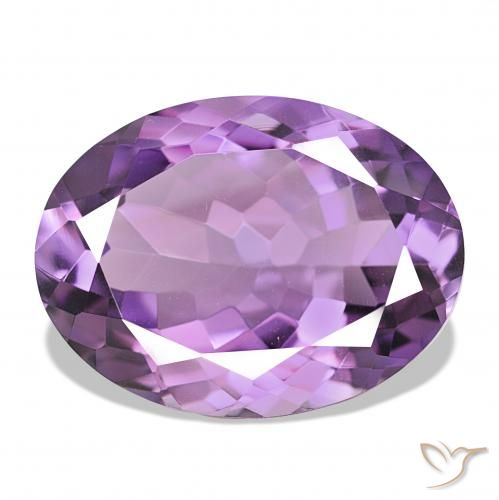 16.10ct Medium Light Purplish-Violet 紫水晶, 椭圆形, IF