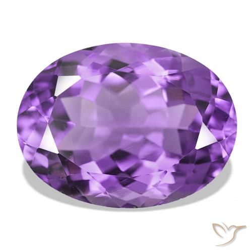 17.99ct 强烈的紫罗兰色 紫水晶, 椭圆形, IF