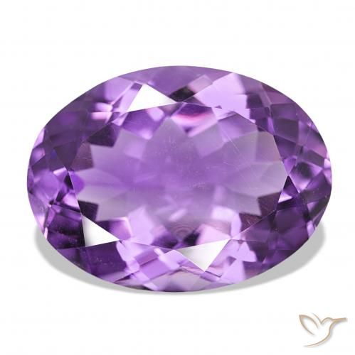 16.75ct 深紫罗兰 紫水晶, 椭圆形, VS