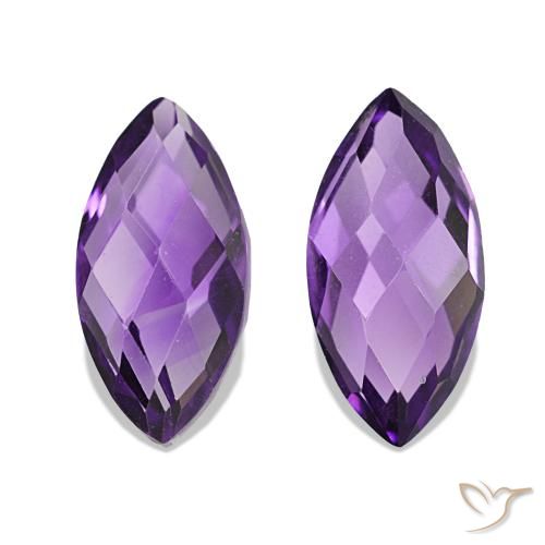 1.20ctw Medium Light-Violet 紫水晶, 榄尖形, VVS-VS