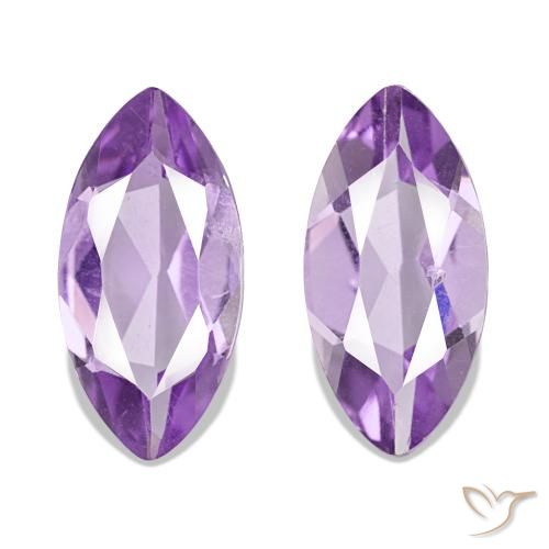 1.75ctw Medium Light Purplish-Violet 紫水晶, 榄尖形, VS