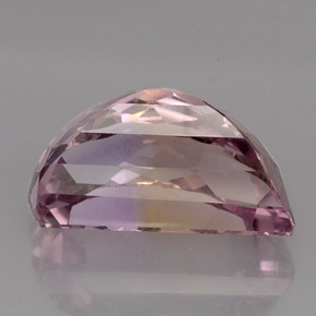 17.64克拉天然双色紫黄晶，异形，20.6×12.6毫米，VVS