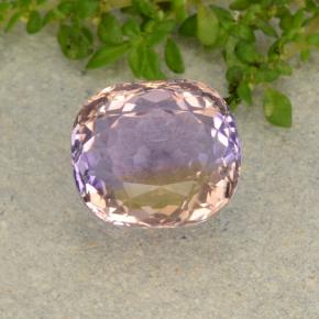 4.63克拉天然紫黄晶，椭圆形切割，VVS