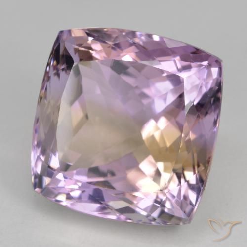 31.12克拉天然紫黄晶，软垫，VVS
