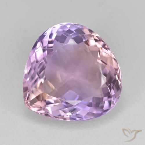 10.40ct 天然 双色 紫黄晶, 梨形, VVS-VS