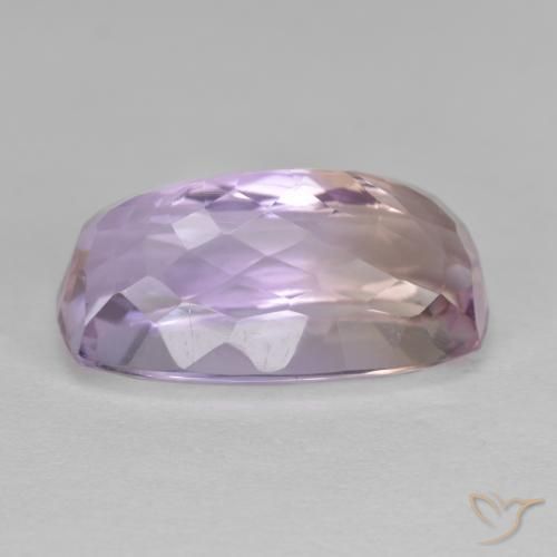 8.16克拉天然紫黄晶，软垫，VS