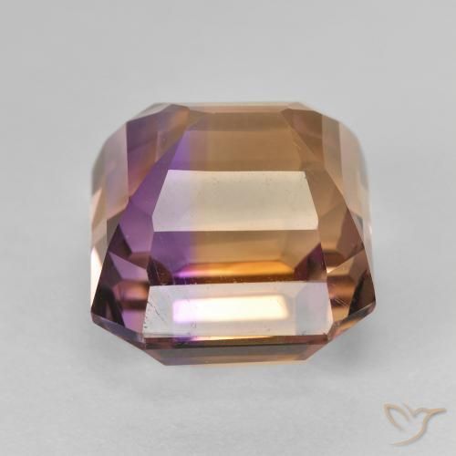 10.38克拉天然紫黄晶，八边形，VVS-VS