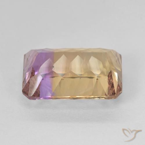 7.09克拉天然紫黄晶，八边形，VVS-VS