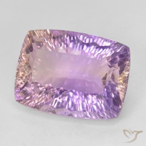 13.49克拉天然紫黄晶，软垫，VVS