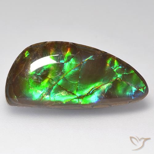 10.29ct 天然 彩色 菊石, 花式切割, 不透明