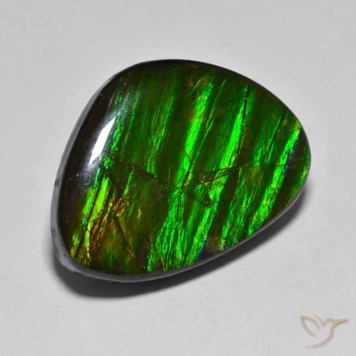 14.85ct 天然 彩色 菊石, 花式切割, 不透明