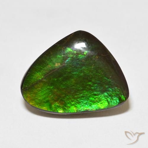 11.37ct 天然 彩色 菊石, 花式切割, 不透明