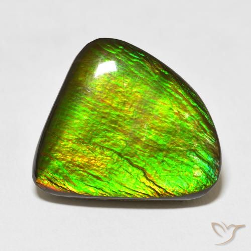 16.47ct 天然 彩色 菊石, 花式切割, 不透明
