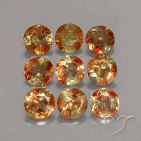 2.26克拉天然红柱石，圆形的，VS-SI
