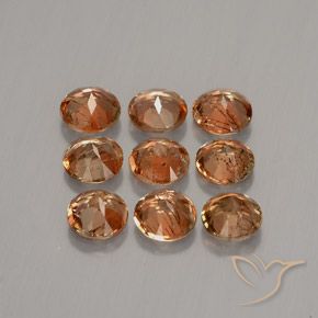 2.25克拉天然红柱石，圆形的，VS-SI