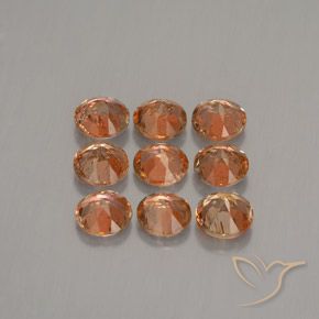 2.38克拉天然红柱石，圆形的，VS-SI