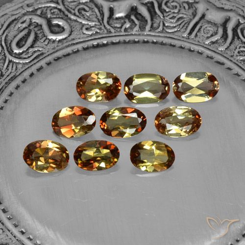 3.15克拉天然红柱石，椭圆形切割，VS-SI