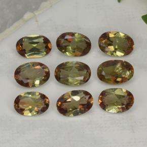 3.72天然多色红柱石，椭圆形切割，6.1×4.2毫米，VS-SI