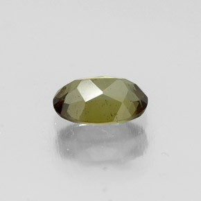 0.50克拉天然多色红柱石，椭圆形切割，6.2×4.2毫米，VVS-VS