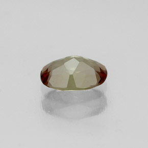 0.44克拉天然红柱石，椭圆形切割，VVS-VS