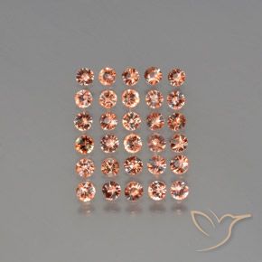 3.54ctw 天然 彩色 红柱石, 圆形的, VS