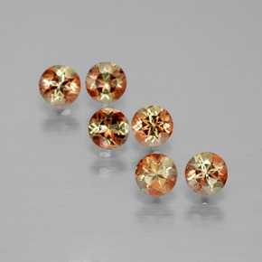 1.18克拉天然红柱石，圆形切割，VS