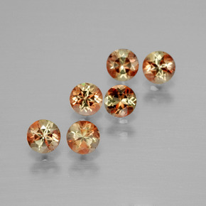 1.18克拉天然红柱石，圆形切割，VS