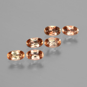 1.55克拉天然红柱石，椭圆形切割，VS