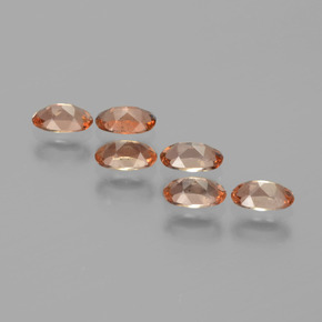 1.55克拉天然红柱石，椭圆形切割，VS