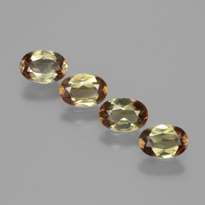 2.08克拉天然红柱石，椭圆形切割，VS